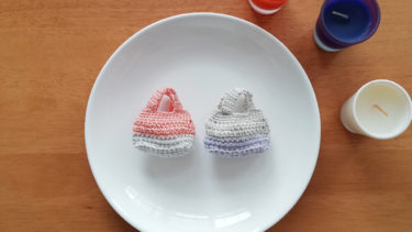 ミニミニバッグの作り方 : Mini Bag Crochet Pattern